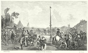 Fest des Papageien (Gravur)