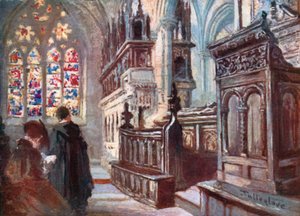 Christ Church – Innenraum der Lateinischen Kapelle von John Fulleylove