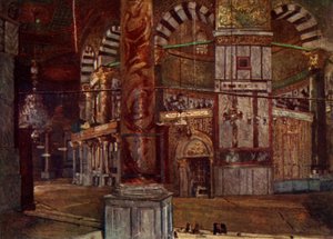 Innenansicht des Felsendoms von Südosten, 1902