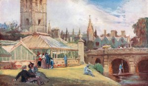 Magdalen College, vom Botanischen Garten aus