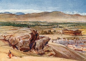 Der Areopag und das Theseion von John Fulleylove