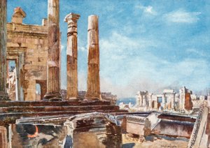 Das nördliche Portikus des Erechtheion von John Fulleylove