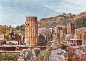 Der Tempel der Hera in Olympia