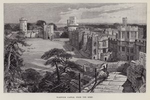 Warwick Castle, vom Bergfried von John Fulleylove