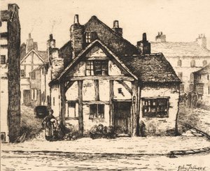 Altes Haus, Salop Straße, Wolverhampton, aus 
