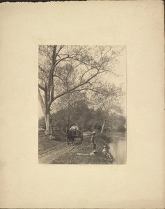 Jungen am Fluss von John G. Bullock