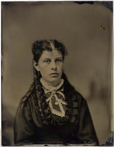 Porträt einer Frau, um 1870