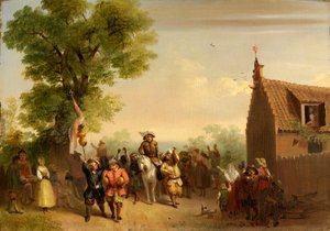 Triumph von Stoffel Brinkerhoff, bei seiner Rückkehr von seinen Eroberungen im Osten