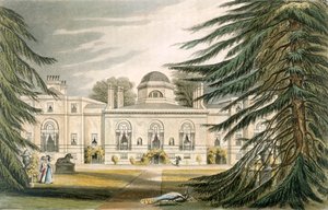 Gartenfront des Chiswick House von John Gendall