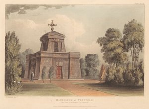 Mausoleum in Trentham (der Sitz des Marquis von Stratford) von John Gendall