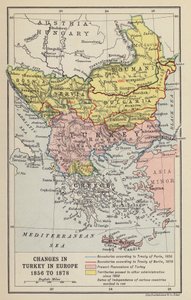 Veränderungen in der Türkei in Europa von John George Bartholomew