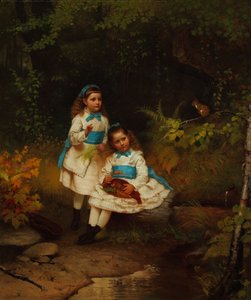 Am Waldbach (1875) von John George Brown