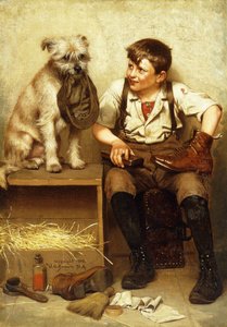 Schuhputzerjunge, 1902