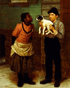 Der neue Welpe von John George Brown