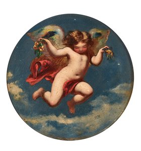 Puck - Schnell durch die Blume dort... (Akt 2, Szene 2 - Ein Sommernachtstraum) von John George Naish