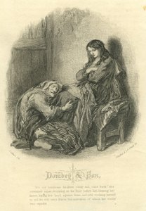 Dombey und Sohn: Alice Brown und ihre Mutter von John Gilbert