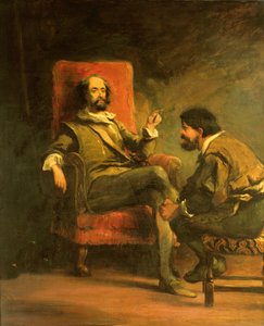 Don Quijote und Sancho Panza aus Cervantes