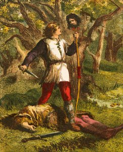 Robin Hood und Guy von Gisborne von John Gilbert