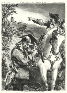 Halt, und repariere die Schnalle (Stich) von John Gilbert