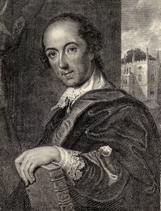 Horace Walpole, Illustration aus 