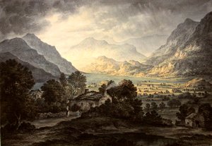 Place Fell und Hellvellyn, Ullswater, vom Gowbarraow Park