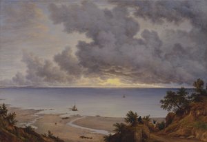 Sandown Bay, von nahe Shanklin Chine, Isle of Wight von John Glover