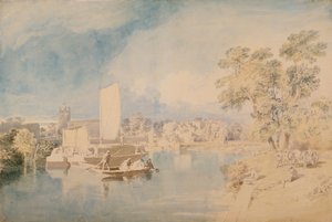 Die Themse bei Isleworth, ca. 1805-10 von John Glover