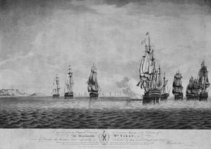 Die Schlacht der Heiligen, um 1795
