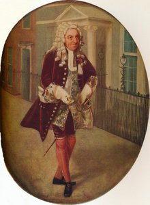 Richard Suett als Bayes in The Rehearsal von George Villiers, 2. Herzog von Buckingham von John Graham