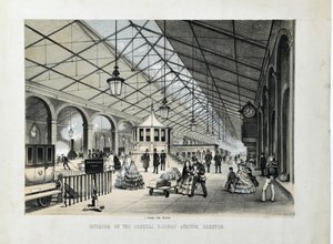Innenansicht des Hauptbahnhofs, Chester von John Gresty