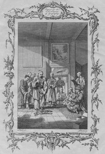 Akt des Zertrampelns der Bilder unseres Erlösers und der Jungfrau Maria, 1765