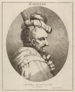 Bardolph, "Henry IV", Teil II, Akt II, Szene IX von John Hamilton Mortimer