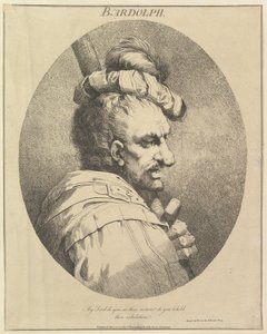 Bardolph, Zwölf Charaktere aus Shakespeare von John Hamilton Mortimer
