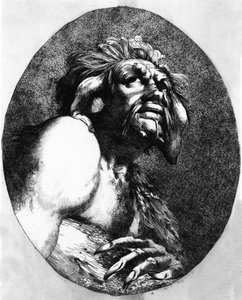 Caliban, aus Der Sturm, 1776