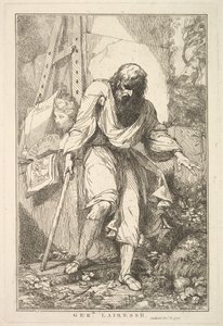 Gerard Lairesse aus Fünfzehn Radierungen gewidmet Sir Joshua Reynolds, 8. Dezember 1778 von John Hamilton Mortimer