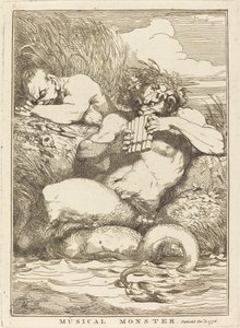 Musikalisches Monster von John Hamilton Mortimer