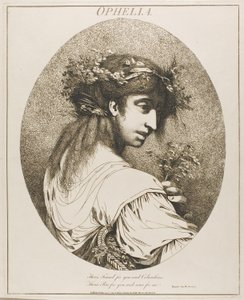 Ophelia, aus Zwölf Charaktere von Shakespeare