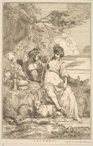 Pastoral aus Fünfzehn Radierungen Sir Joshua Reynolds gewidmet, 8. Dezember 1778