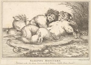 Schlafende Monster von John Hamilton Mortimer