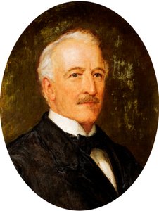 Baron Charles Conrad Adolphus du Bois de Ferrieres, liberaler Abgeordneter für Cheltenham (1880-85), ca. 1885-1900