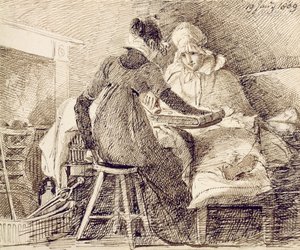 Ein Spiel Backgammon, 19. Januar 1809