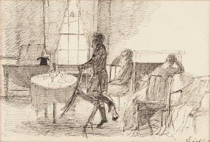 Frühstückstisch, 1810 von John Harden