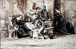 Diskussion über die Ehevereinbarung von John Harden