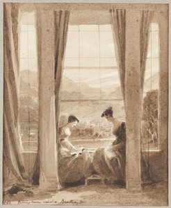 Fenster des Salons, Brathay Hall