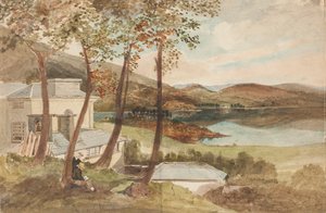 Hall und Windermere, Lake District, Cumbria von John Harden