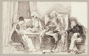 Krank und ruhend, 1824