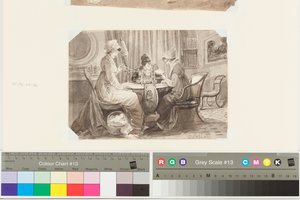 Spinnen, Lesen und Schreiben, 17. Februar 1807 von John Harden