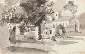 St. Anns Kirche, Ambleside, 1814 von John Harden