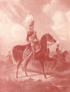 Offizier, 13. Leichte Dragoner, um 1820-1870, 1909