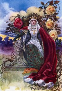 Eine Rosenkönigin von John Harris Valda